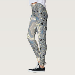 The Pulse of a Fractal Dream Leggings