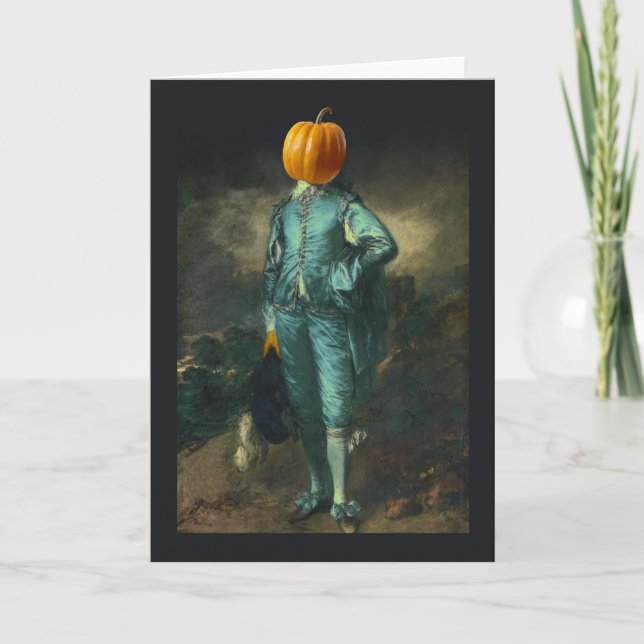 The Pumpkin Boy Card (Front)