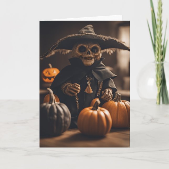 The Pumpkin Gnome Card (Front)