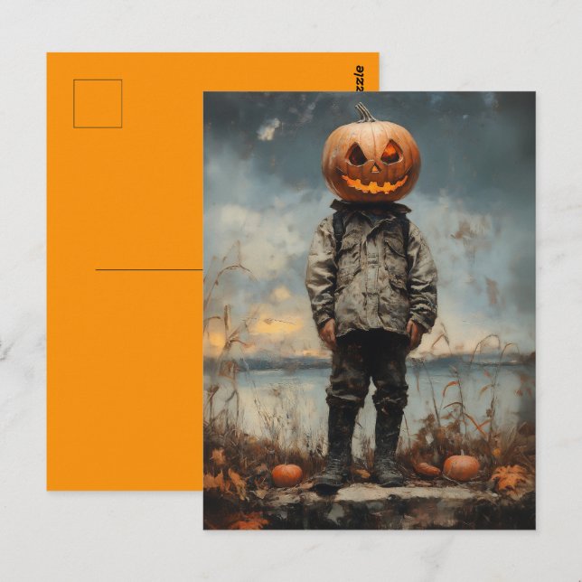The Pumpkin-Headed Wanderer Postcard (Front/Back)