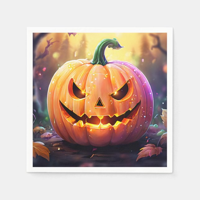 The Pumpkin, Paper Plates Napkin (Front)