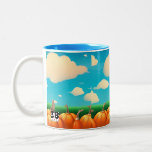 The Pumpkin Patch Two-Tone Coffee Mug