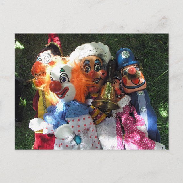 The Punch family Postcard (Front)