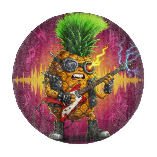 The Punk Pineapple Cutting Board