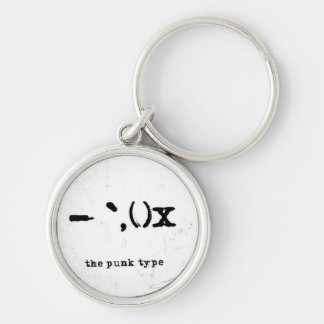 the punk type key ring