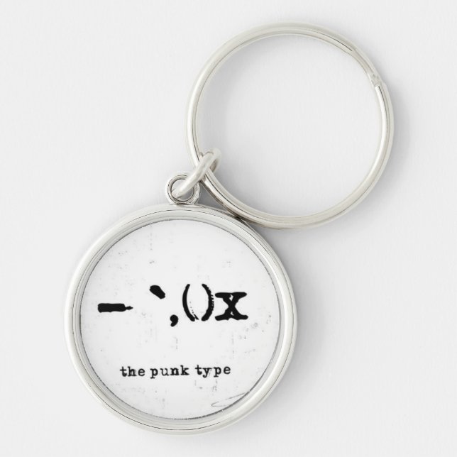 the punk type key ring (Front)
