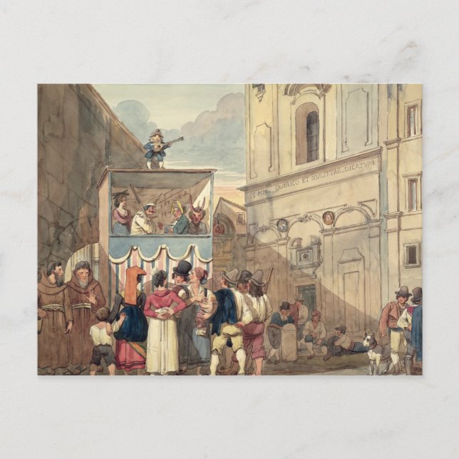 The Puppet Theatre Postcard (Front)