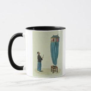 The Puppets, engraved by Mlle. Formentin, pub. 182 Mug