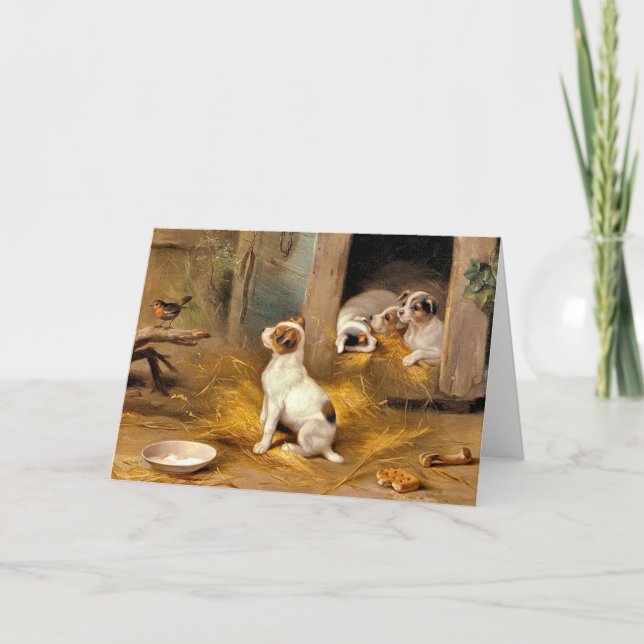 The Puppies Card (Front)