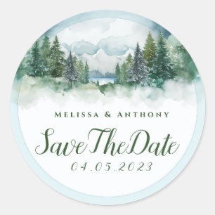The Pure Love Wedding Classic Round Sticker