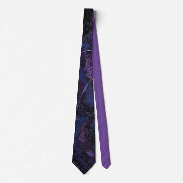 The Purple Deep Necktie (Front)