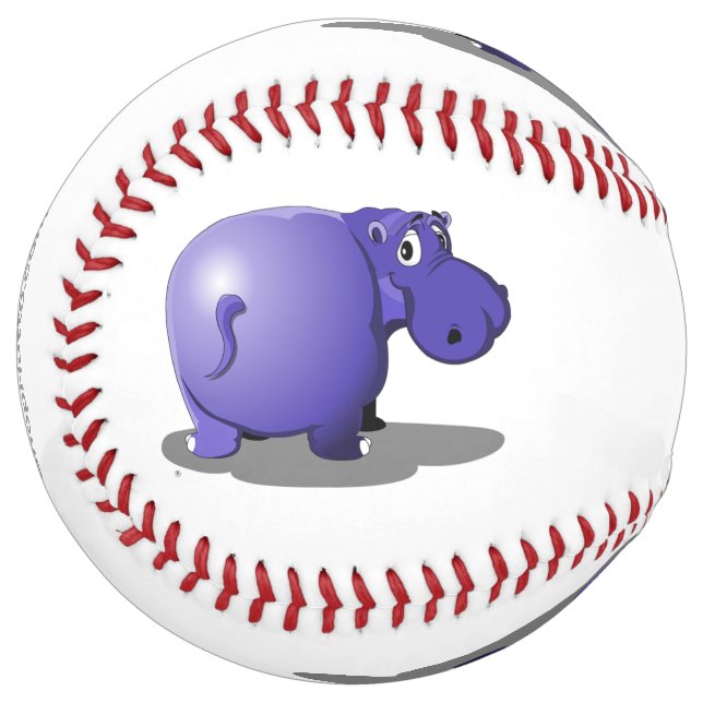 The Purple Hippo Softball (Front Left)