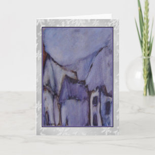 The Purple Hut Art Card