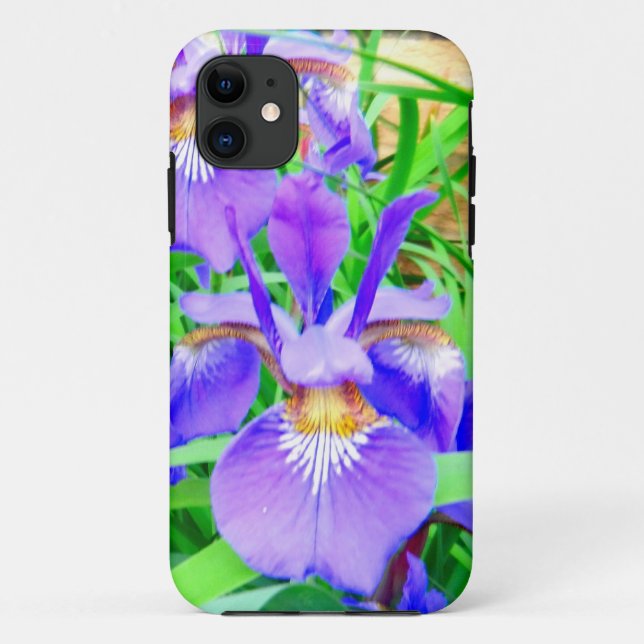 THE PURPLE IRIS phone case (Back)