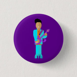 The Purple Pixie – Funk Legend Button