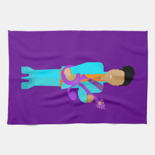 The Purple Pixie – Funk Legend Kitchen Towel