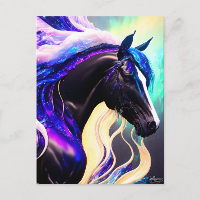 The Purple Stallion Postcard (Front)