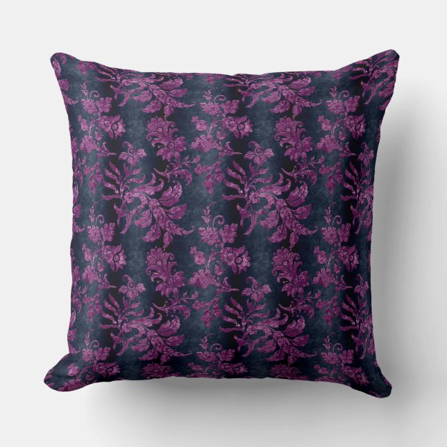 The Purple Velvet  Series Design 10  Cushion (Front)