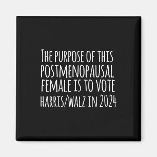 The Purpose Fotr This Post Menopausal Woman Harris Magnet