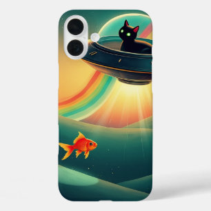 The Purrfect Alien iPhone 16 Plus Case