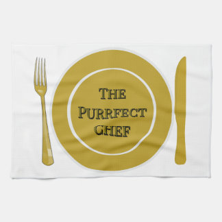 The Purrfect Chef- Funny Kitchen Towels