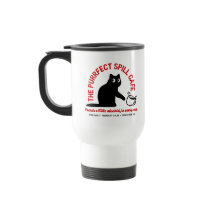 The Purrfect Spill Cafe Travel Mug