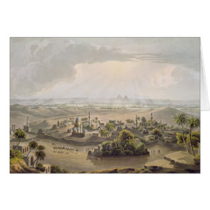 The Pyramids at Cairo, engraved by Daniel Havell (
