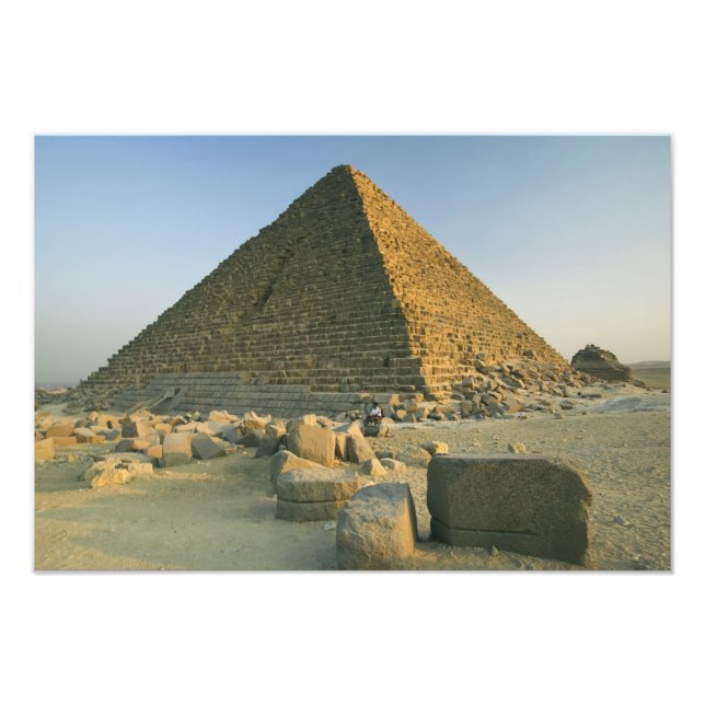 The Pyramids of Giza, which are alomost 5000 2 Photo Print (Front)