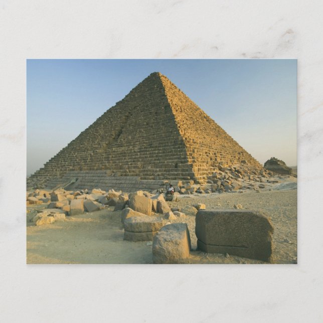 The Pyramids of Giza, which are alomost 5000 2 Postcard (Front)