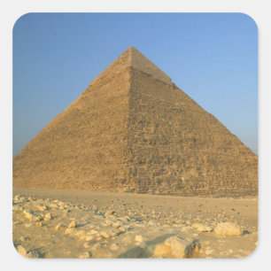 The Pyramids of Giza, which are alomost 5000 Square Sticker