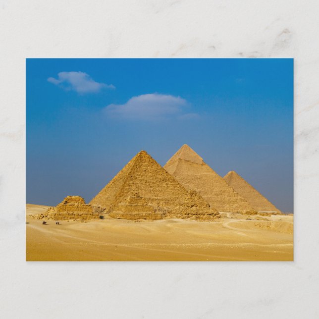 The Pyramids of Gizeh Postcard (Front)
