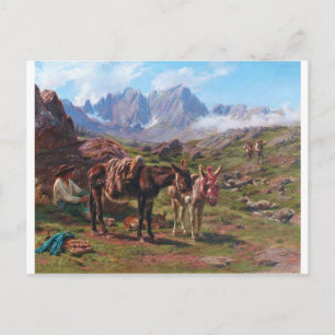 The Pyrenees by Rosa Bonheur Postcard