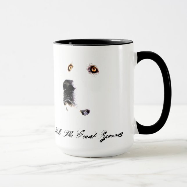 The Pyrenees Stare Mug (Right)
