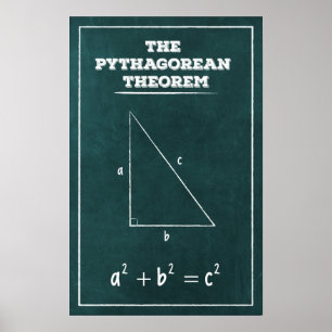 The Pythagorean Theorem Poster