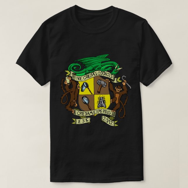 The QA Crest T-Shirt (Design Front)