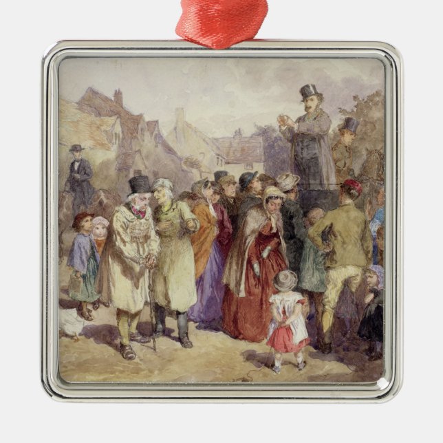 The Quack Doctor Metal Tree Decoration (Front)