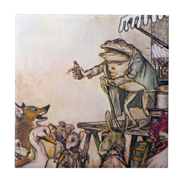 The Quack Frog Tile (Front)