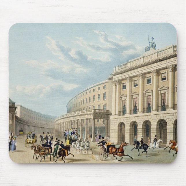 The Quadrant, Regent Street, from Piccadilly Circu Mouse Mat (Front)