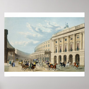 The Quadrant, Regent Street, from Piccadilly Circu Poster