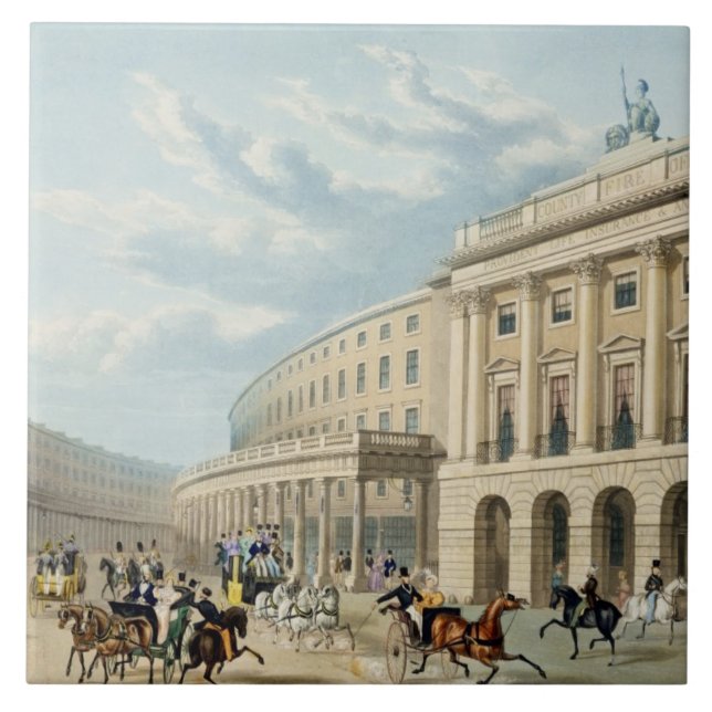 The Quadrant, Regent Street, from Piccadilly Circu Tile (Front)