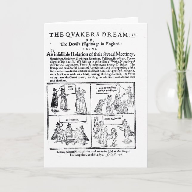 The Quakers Dream Card (Front)