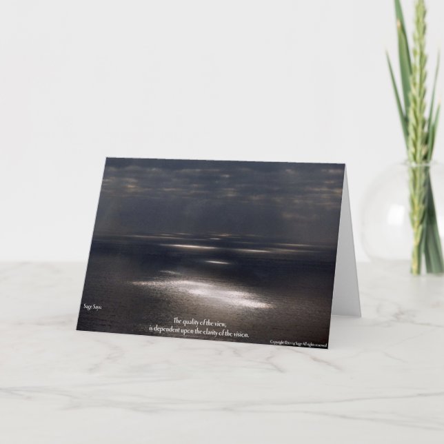 The Quality of the View Card (Front)