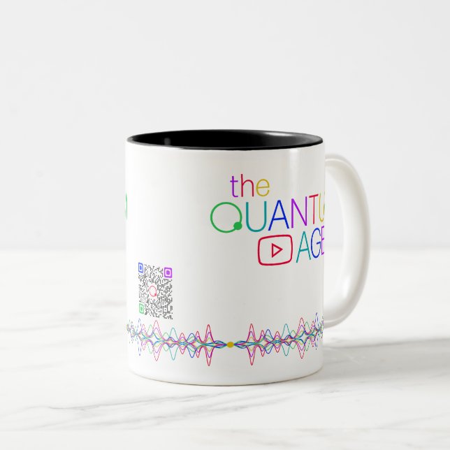 The Quantum Age 2-Tone 11 oz. Coffee Mug (Front Right)