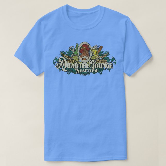 The Quarter Lounge Seattle 2003 T-Shirt (Design Front)