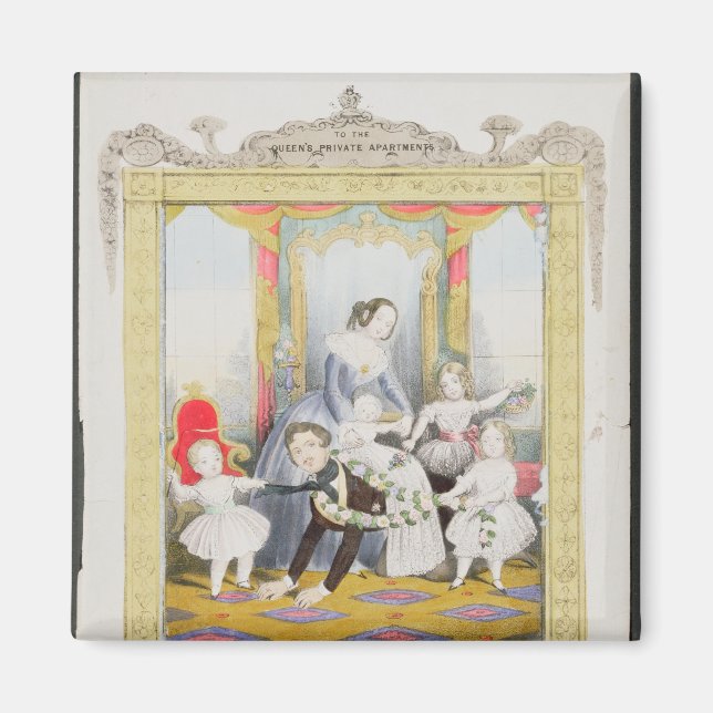 The Queen and Prince Albert at Home Magnet (Front)