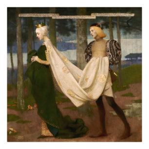 The Queen and the Page by Marianne Stokes Photo Print