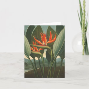 'The Queen (Bird of Paradise)' - Temple of Flora Card