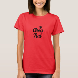 The Queen Chess Nut T-shirt (black type)