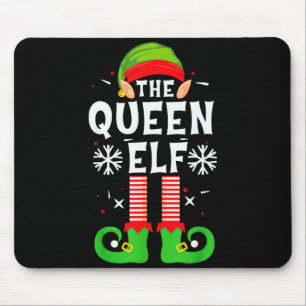The Queen Elf Christmas Family Matching Pajamas Qu Mouse Mat