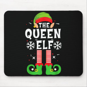 The Queen Elf Christmas Family Matching Pajamas Qu Mouse Mat